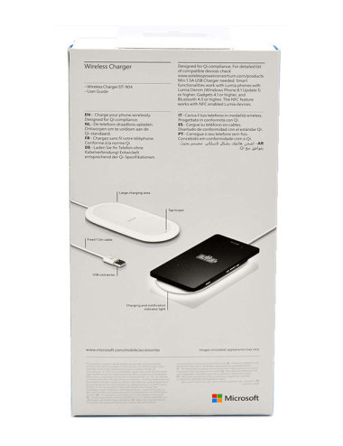 Chargeur sans Fil Microsoft DT-904 - Blanc