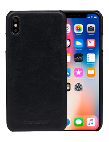 Coque en Cuir pour iPhone® XS Max - Noir