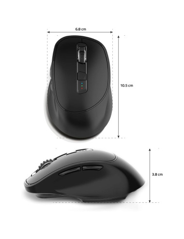 Souris sans fil ergonomique Bluetooth - Advance Ergofit 4800
