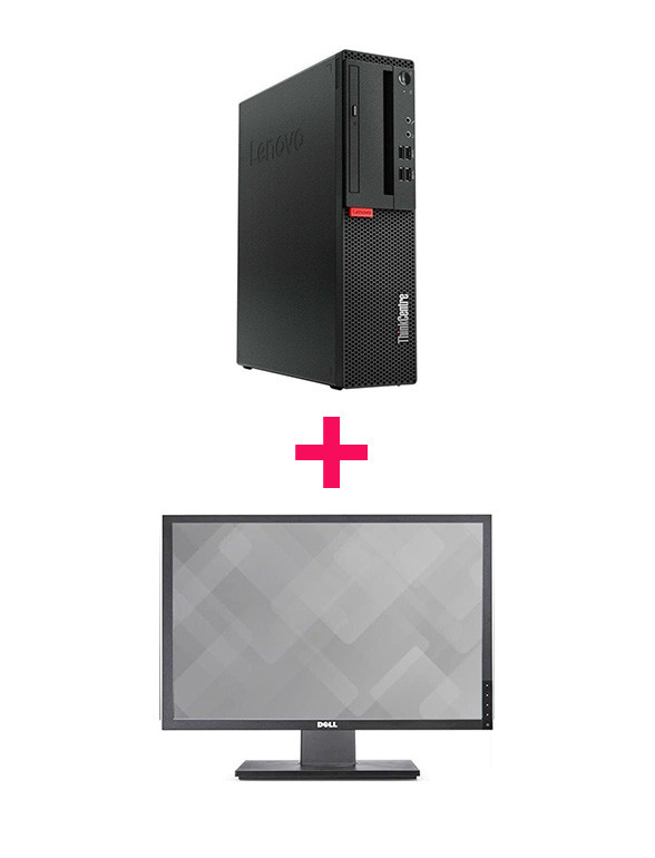 Pack UC Lenovo M710s + 1 écran Dell P2210F