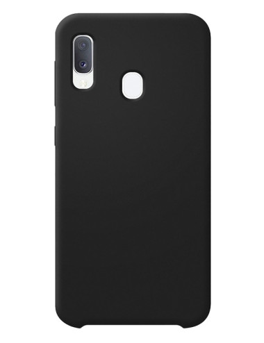 Coque Silicone Qdos pour Galaxy A20e - Noir