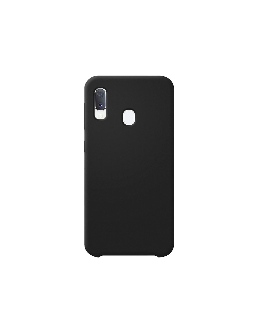 Coque Silicone Qdos pour Galaxy A20e - Noir