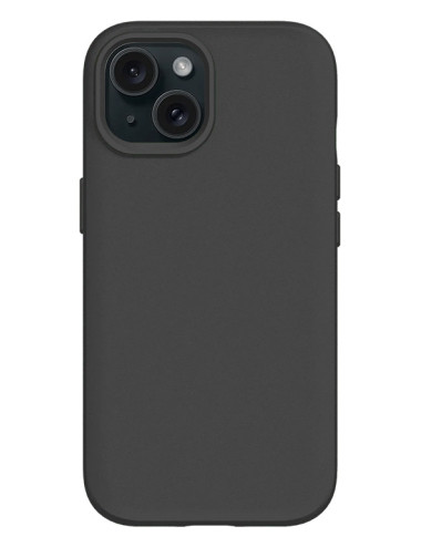 Coque Silicone pour iPhone® 15 - Noir