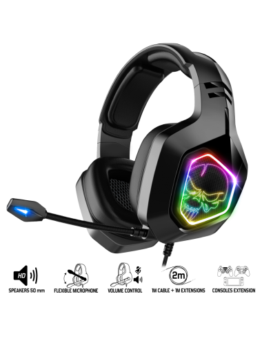 Casque gamer filaire Spirit Of Gamer - ELITE-H50 Dark édition