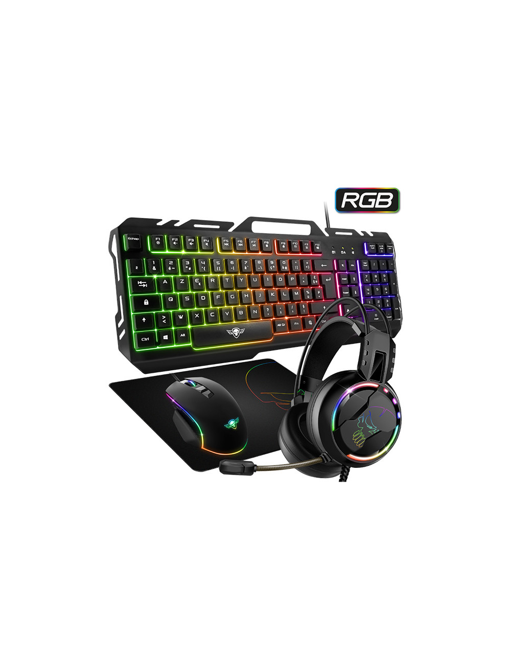 Pack 4 en 1 gamer Spirit Of Gamer - PRO MKH5