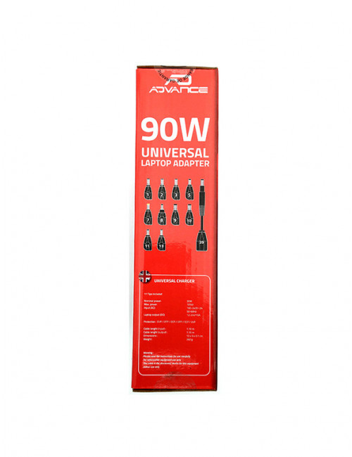 Chargeur PC Portable universel - Advance