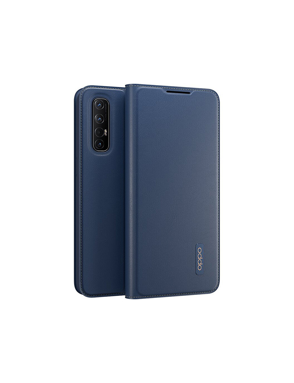 Etui Folio pour Oppo Find X2 Neo - Marine