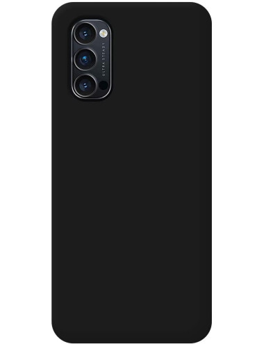 Coque silicone pour Oppo Reno4 Pro 5G - Noir