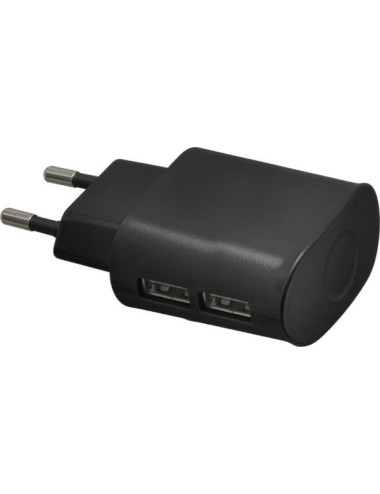 Chargeur secteur BIGBEN - Double entrée USB - 10W