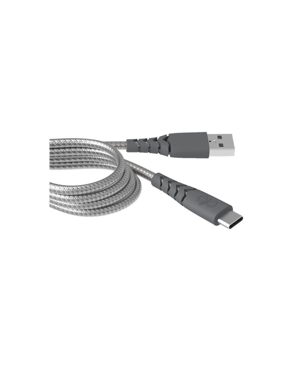 Câble BigBen ultra renforcé USB vers USB Type C - 2M