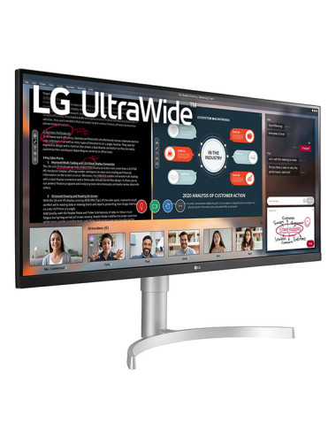 Écran LG 34WN650-W - 34 pouces