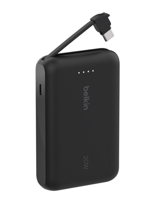 Batterie externe Belkin 10000 mAh - Cable USB-C Intégré