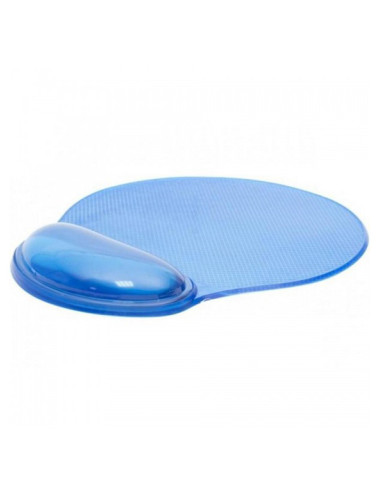 Tapis Souris Moongel Trio avec Repose Poignet Gel Bleu
