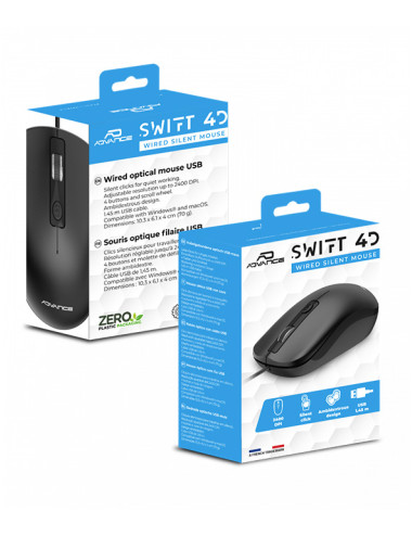 Souris filaire - Advance Swift 4D