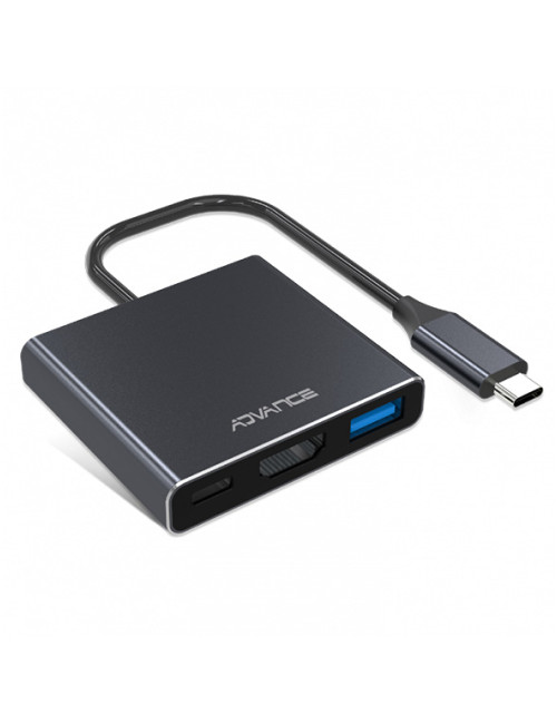 Hub Advance 3 en 1 Xpand Smart USB-C + HDMI
