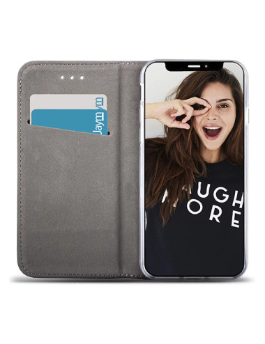 Etui Folio Magnétique pour Galaxy S21 Plus - Noir