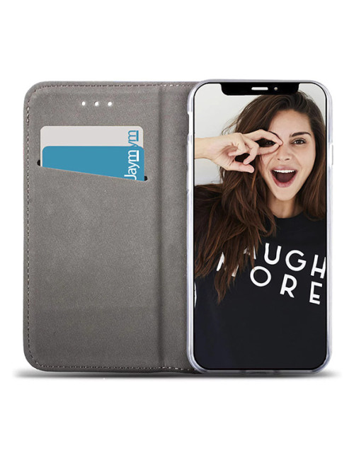 Etui Folio Magnétique pour Galaxy S21 Plus - Noir