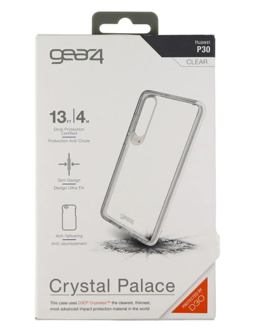 Coque Gear4 pour Huawei P30 - Transparente