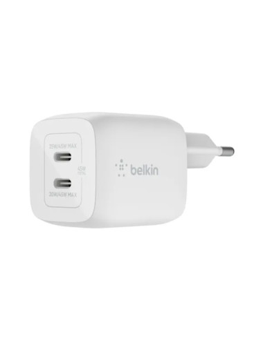 Chargeur Belkin double USB-C - 45 W
