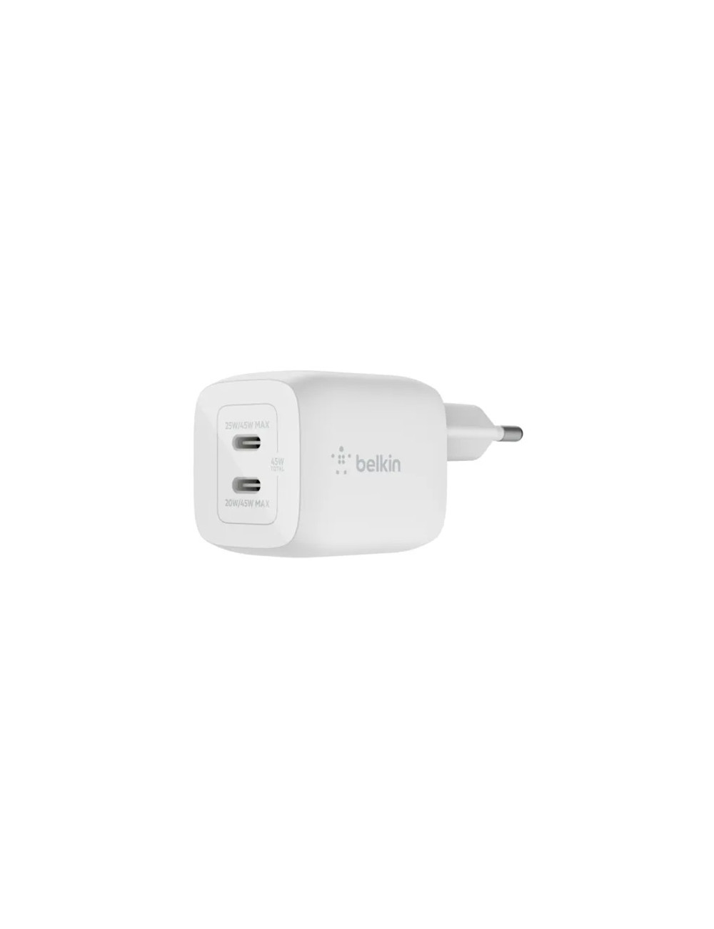 Chargeur Belkin double USB-C - 45 W