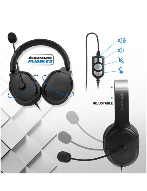 Casque Advance SMARTPHONICS 550