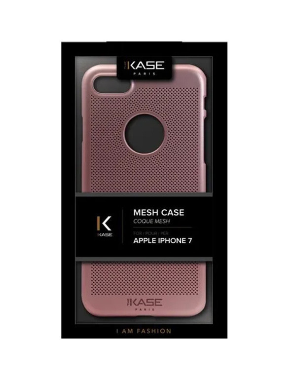 Coque mesh Kase pour iPhone® 7 - Rose