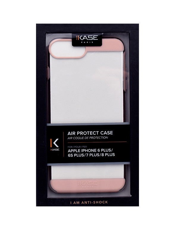 Coque Air Protect Kase pour iPhone® 6S Plus, 7 Plus , 8 Plus - Rose