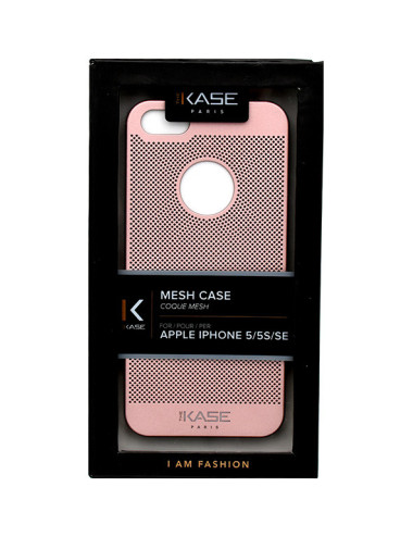 Coque Kase mesh pour iPhone® SE (2016) - Rose
