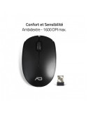 Pack Clavier souris sans fil + Tapis - Elite Combo Advance