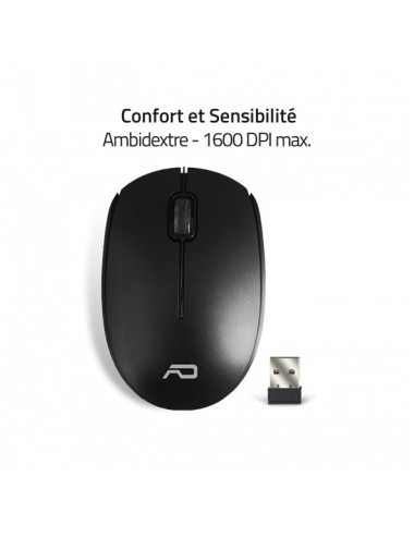 Pack Clavier souris sans fil + Tapis - Elite Combo Advance