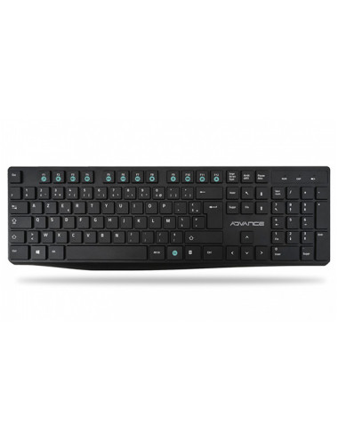 Pack Clavier souris sans fil + Tapis - Elite Combo Advance