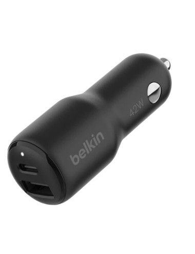 Chargeur de voiture Belkin double port 42W