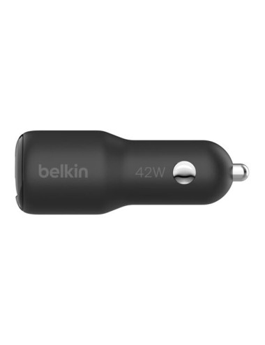 Chargeur de voiture Belkin double port 42W