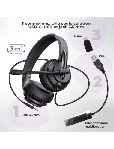 Casque Advance Smartphonics 650