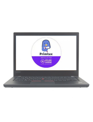 Primtux ! Lenovo ThinkPad T470 - Core i5-6200U
