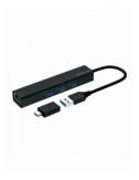 Adaptateur Advance Xpand Smart USB-C - 1 RJ45 + 3 ports USB 3.0