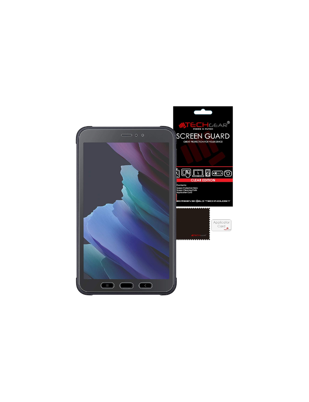 Verre trempé TechGear - Samsung Galaxy Active3