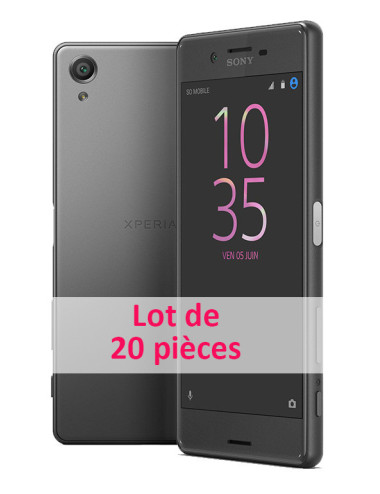 Lot de 20 smartphones Sony Xperia X - 32 Go - Noir