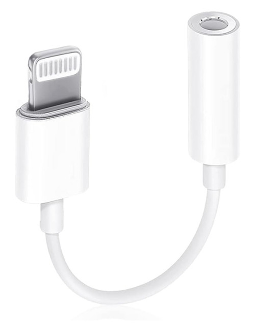 Pack Kit Mains-Libres et adaptateur Lightning vers mini-jack compatible APPLE®