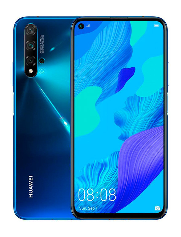 Huawei Nova 5T Capacité 128 Go Grade esthétique Très bon état Couleur Bleu
