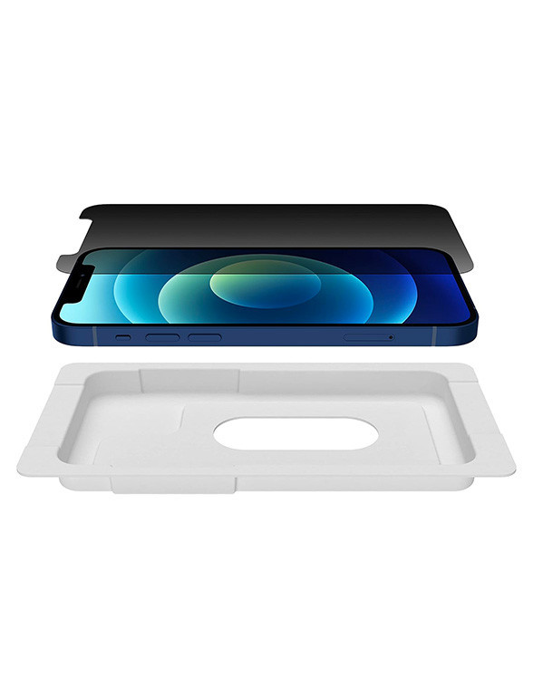 Protecteur d'écran en verre trempé Belkin pour iPhone 15 Pro