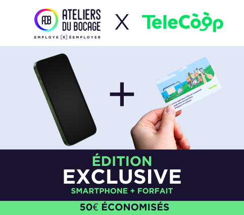 Smartphones + forfait TELECOOP