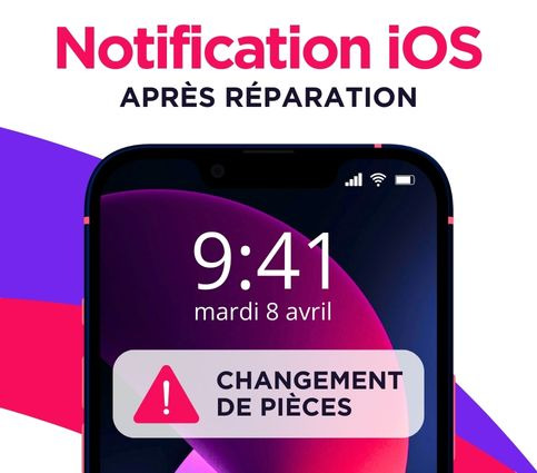 iOS : Notifications de changement de pièces sur iPhone® ; on vous explique.
